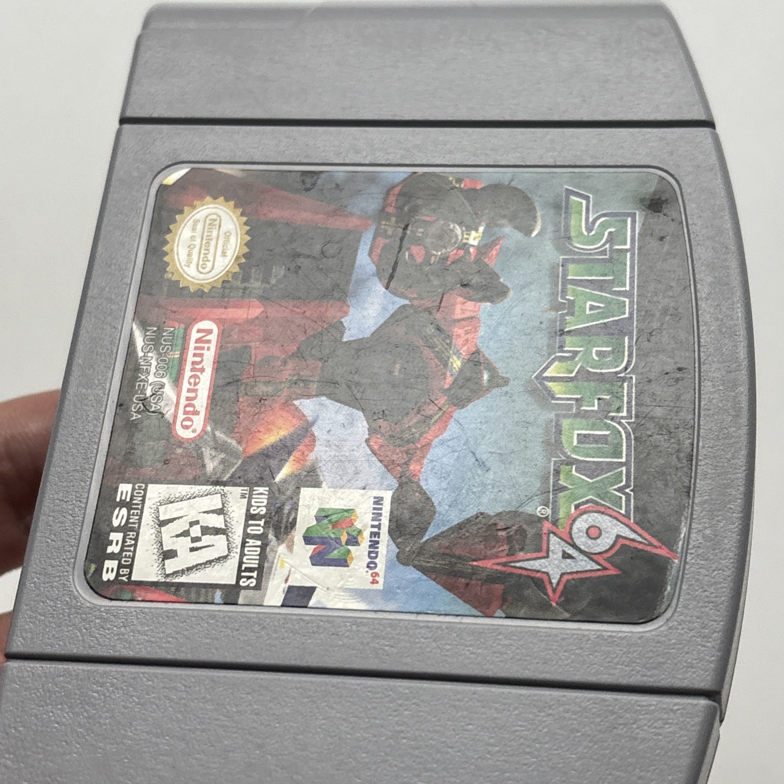 Star Fox Nintendo 64 N64 Authentic Cleaned Tested Super Fun Retro Kids Game