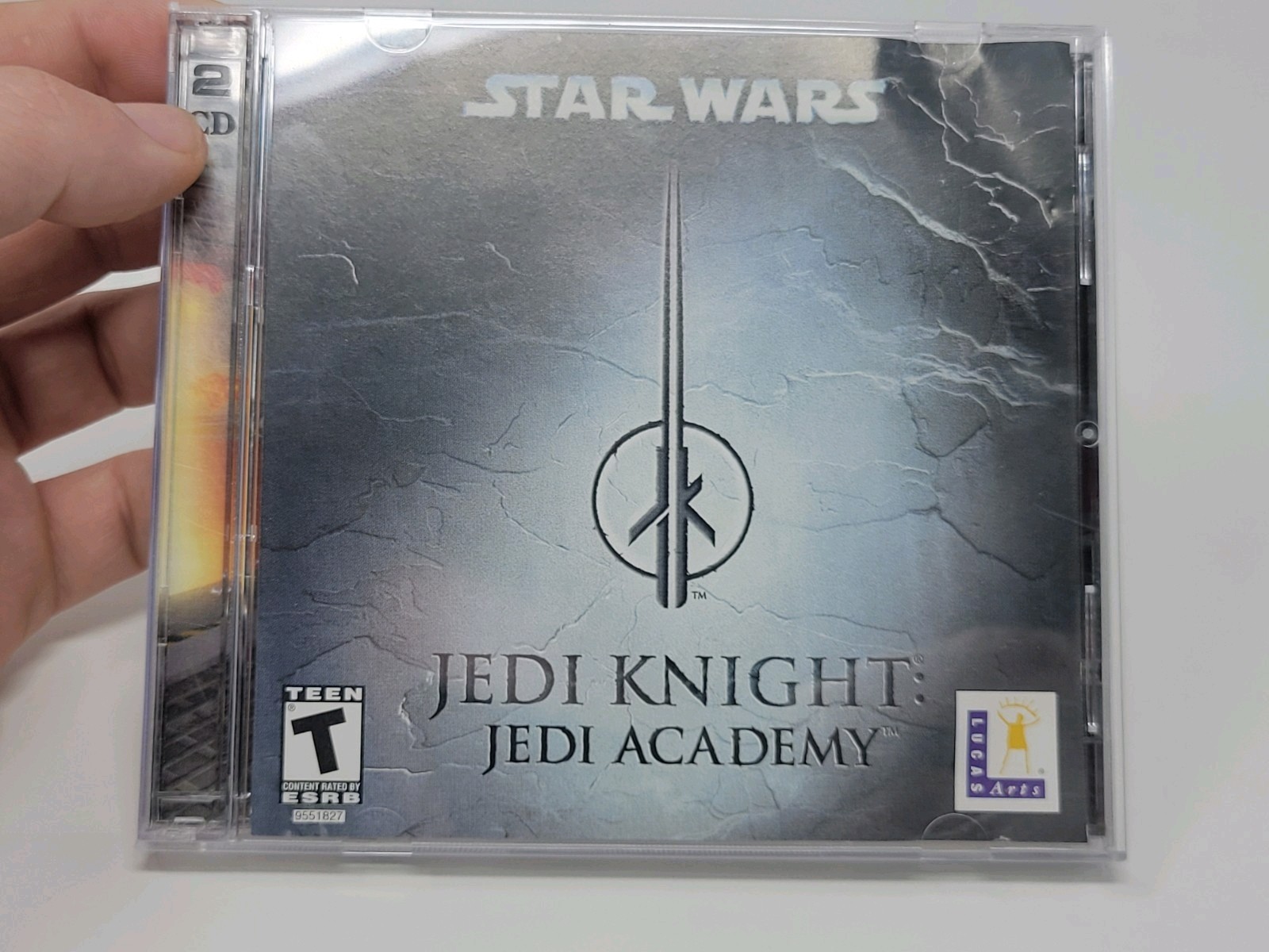 Star Wars Jedi Knight: Jedi Academy & Dark Forces 2 PC Computer Game Lot Tested