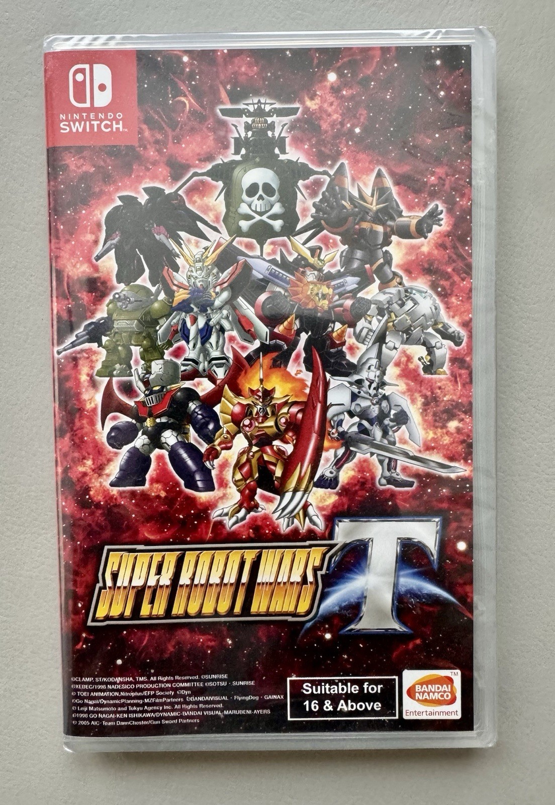 💥 Super Robot Wars T Switch Brand New Sealed ENGLISH COVER (2019 Tactical RPG)
