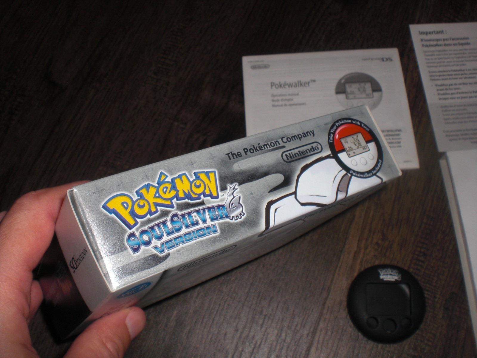 WALMART Pokemon SoulSilver Version Nintendo DS Bundle CIB Complete AUTHENTIC OEM