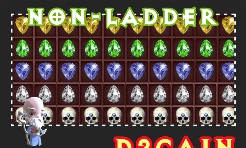 Diablo 2 SC⭐️N-Ladder⭐️Perfect Gem Ruby/Amethyst/Skull/Mixed⭐️PC/SWITCH/PS