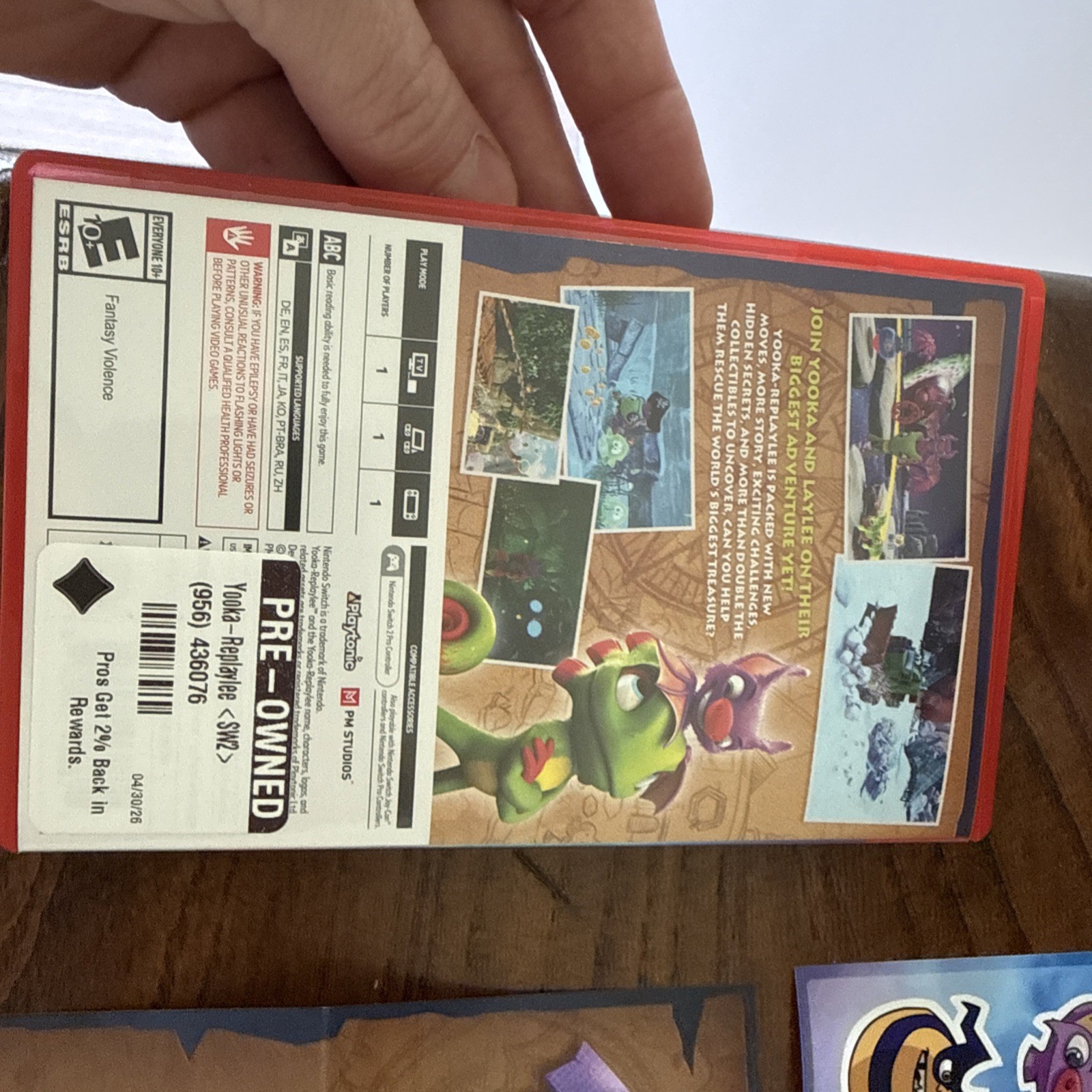 Yooka-Replaylee for Nintendo Switch 2