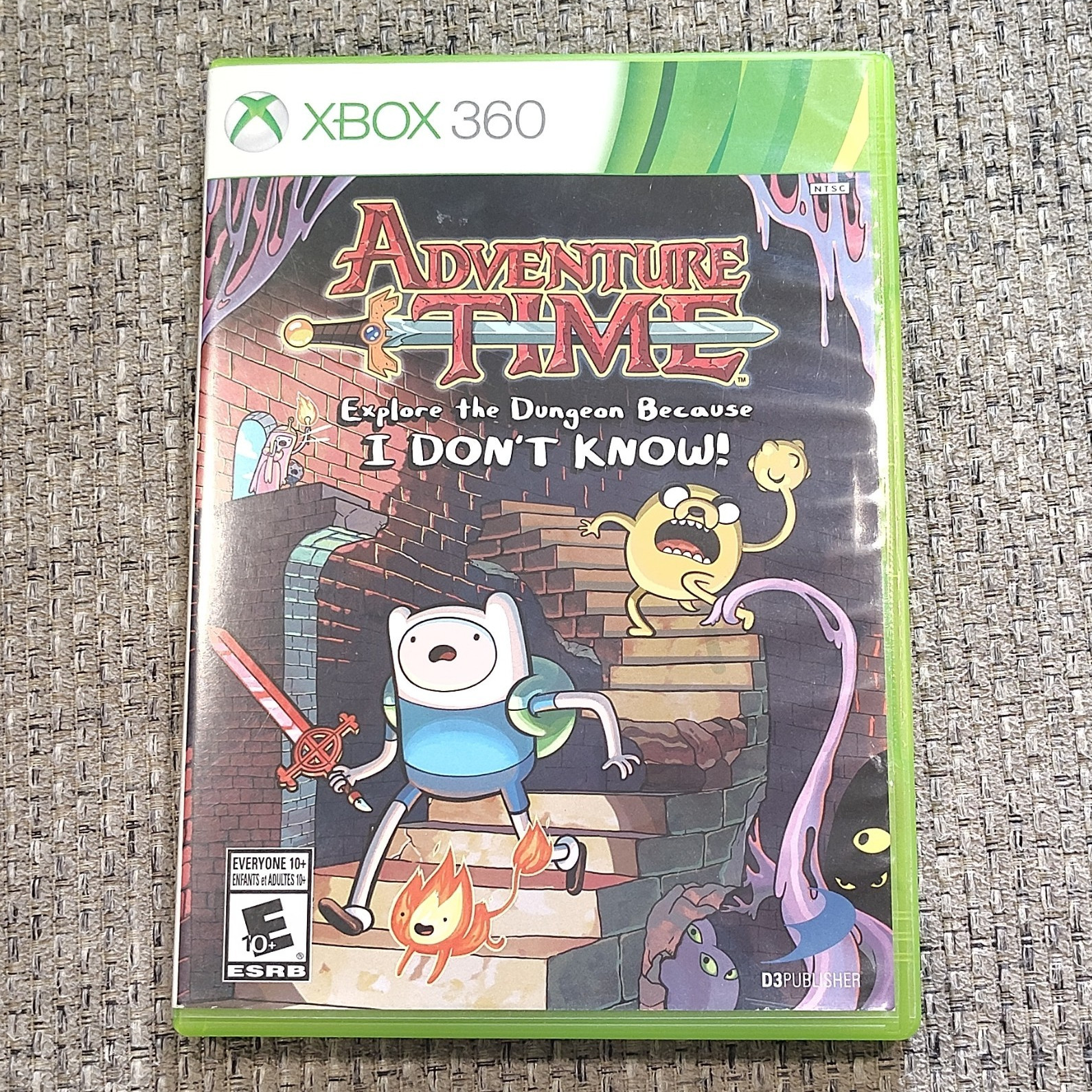 D3Publisher Adventure Time Explore the Dungeon Xbox 360 E10+ NTSC-U/C 2013