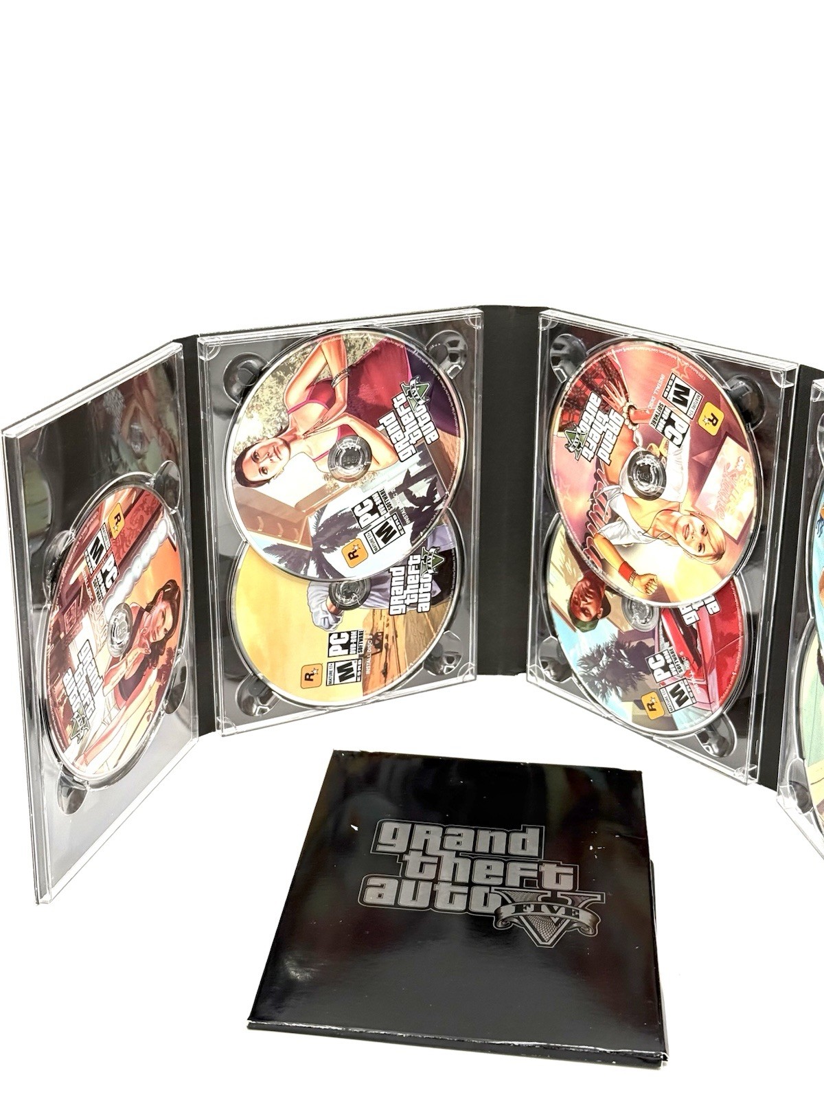 Rockstar Games Grand Theft Auto V (PC) Game, M Rated, Manual Included