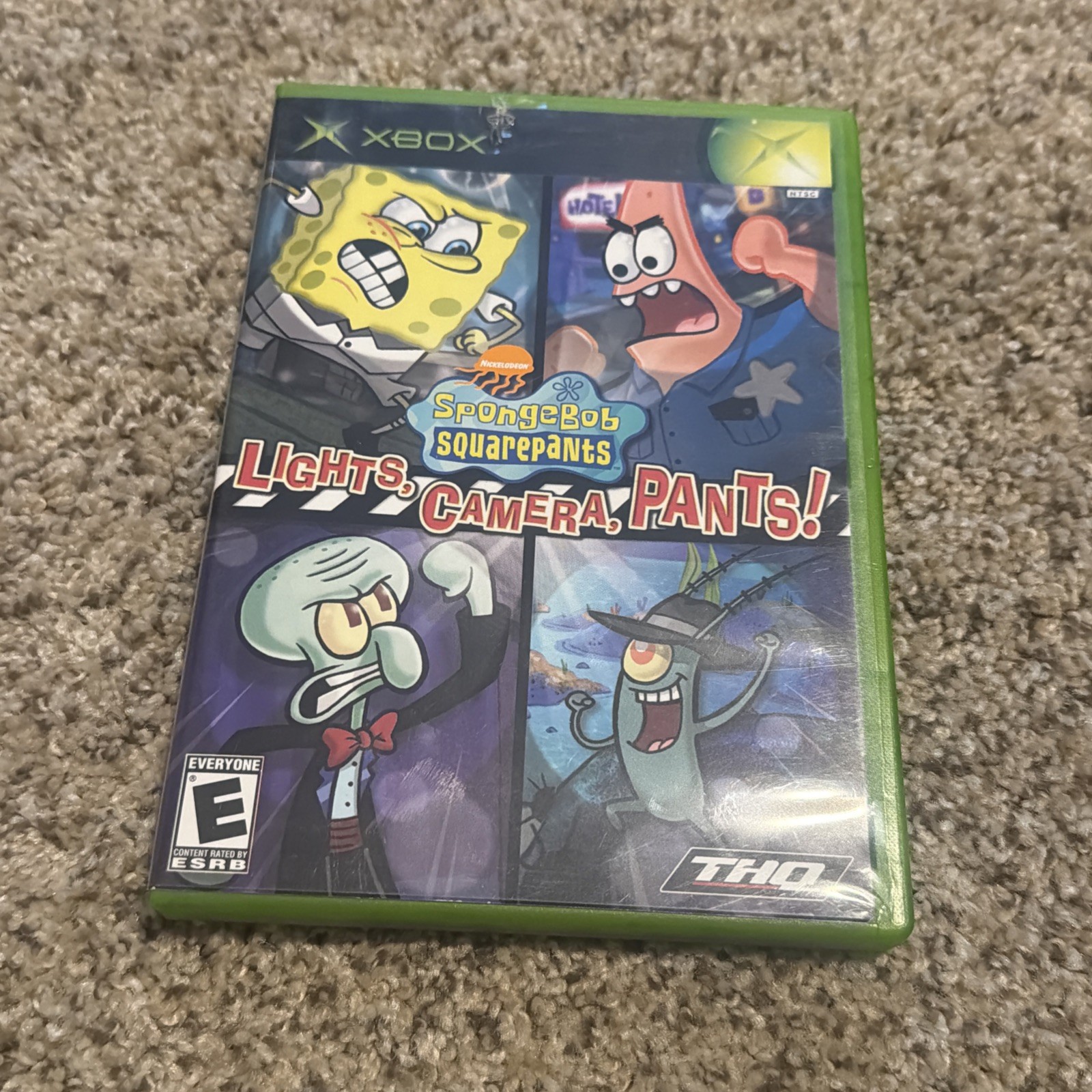 SpongeBob SquarePants: Lights, Camera, Pants (Microsoft Xbox, 2005)
