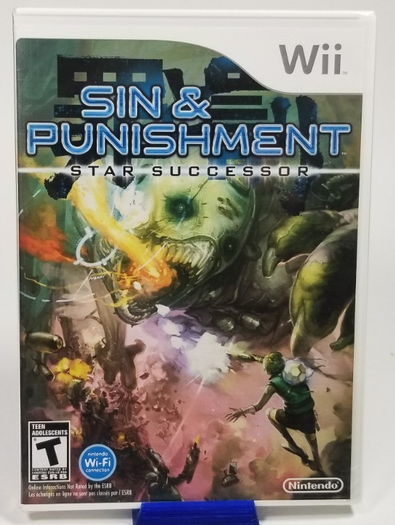 Nintendo Wii Sin and Punishment Star Successor 2010 US Factory Sealed