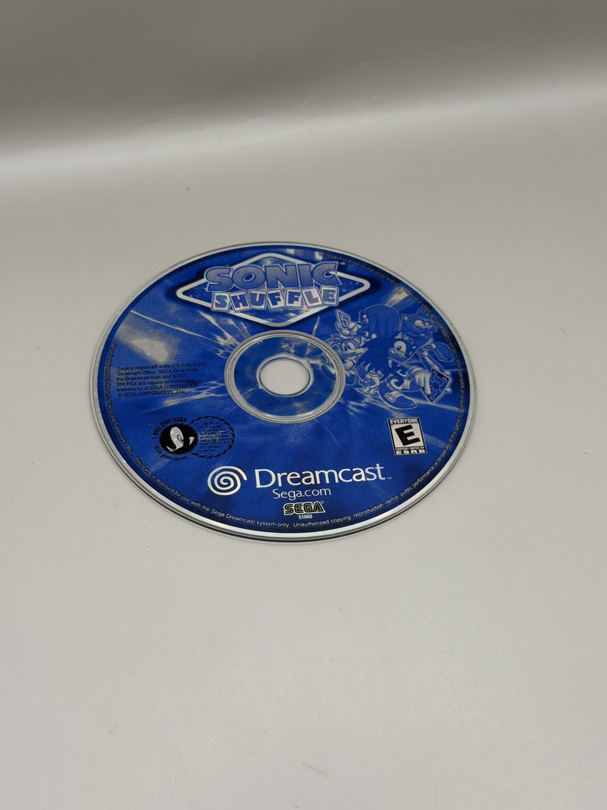 Sonic Shuffle Sega (Sega Dreamcast, 2000) CIB – Complete w/Manual – Tested