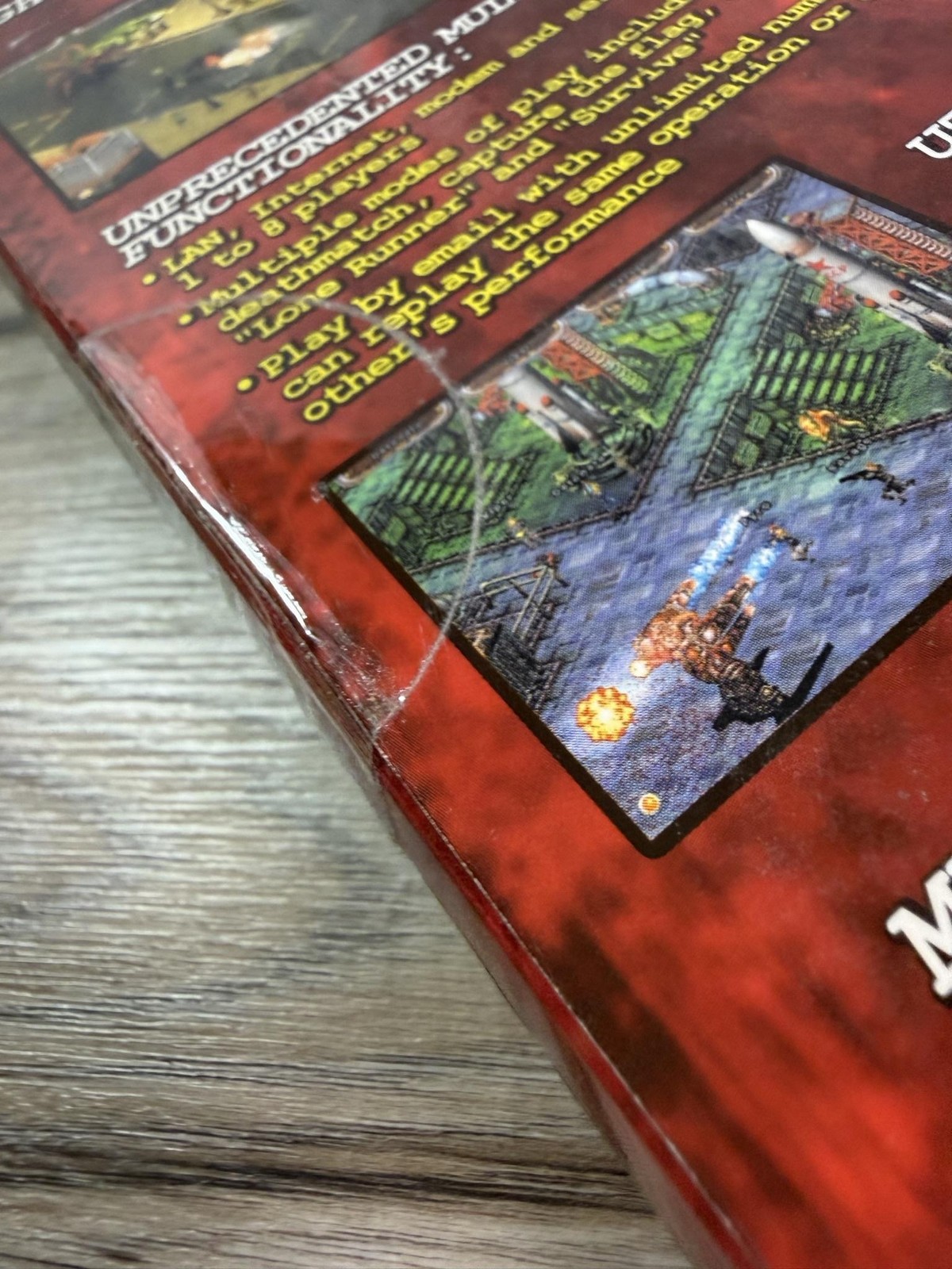 Abomination Action Strategy Mayhem PC Big Box Video Game Eidos M Multiplayer