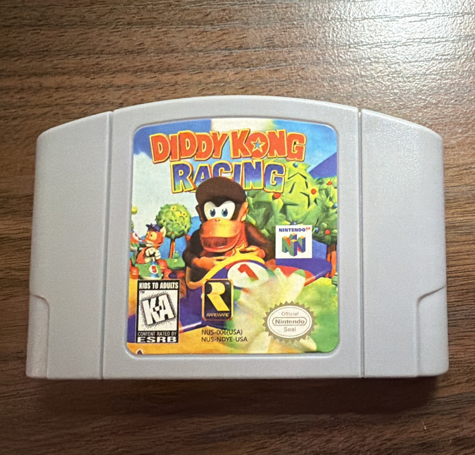 Nintendo Diddy Kong Racing Nintendo 64 N64 Cartridge E (Everyone) NTSC-U/C