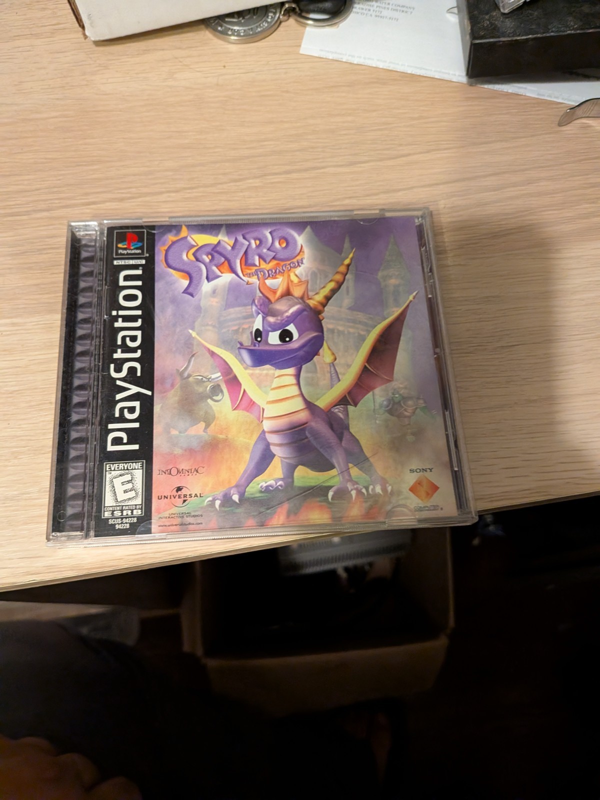 Spyro the Dragon (Sony PlayStation 1, 1998) PS1 Black Label – Complete CIB