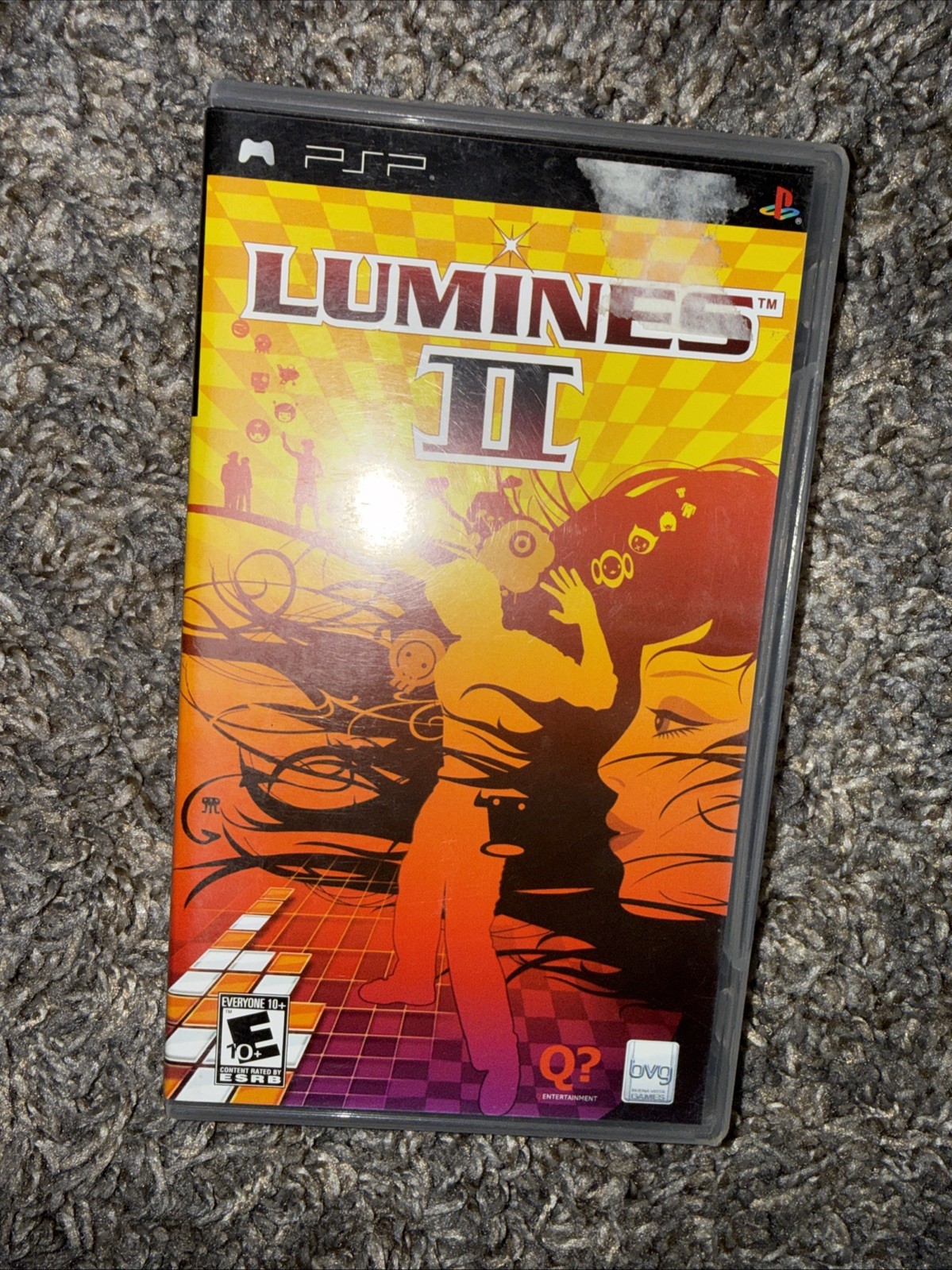 Lumines II PSP PlayStation Portable Tested and Working