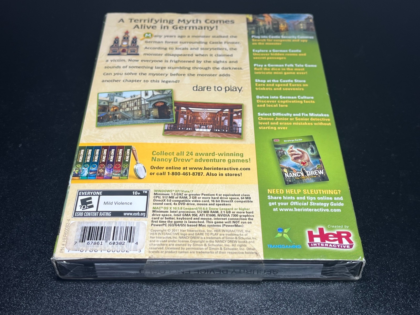 Nancy Drew: The Captive Curse (Windows/Mac, 2011)🔥Fast Shipping🔥Puzzle Mystery