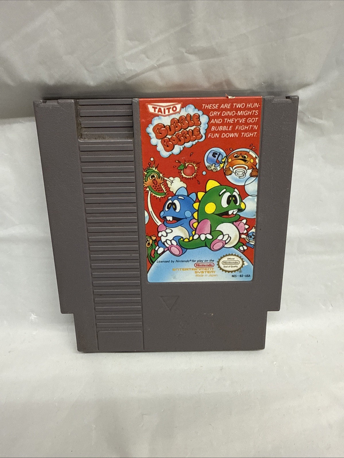 Bubble Bobble (Nintendo NES) Cartridge Untested- Authentic