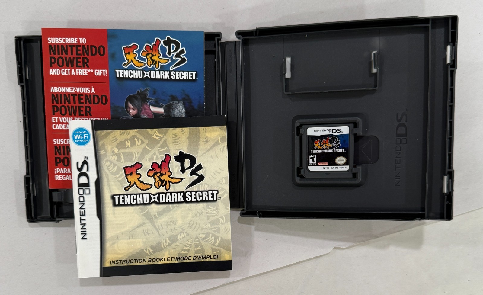 3 Nintendo DS Game Lot – Legend of Kage 2, Tenchu Dark Secret, Ninja Gaiden