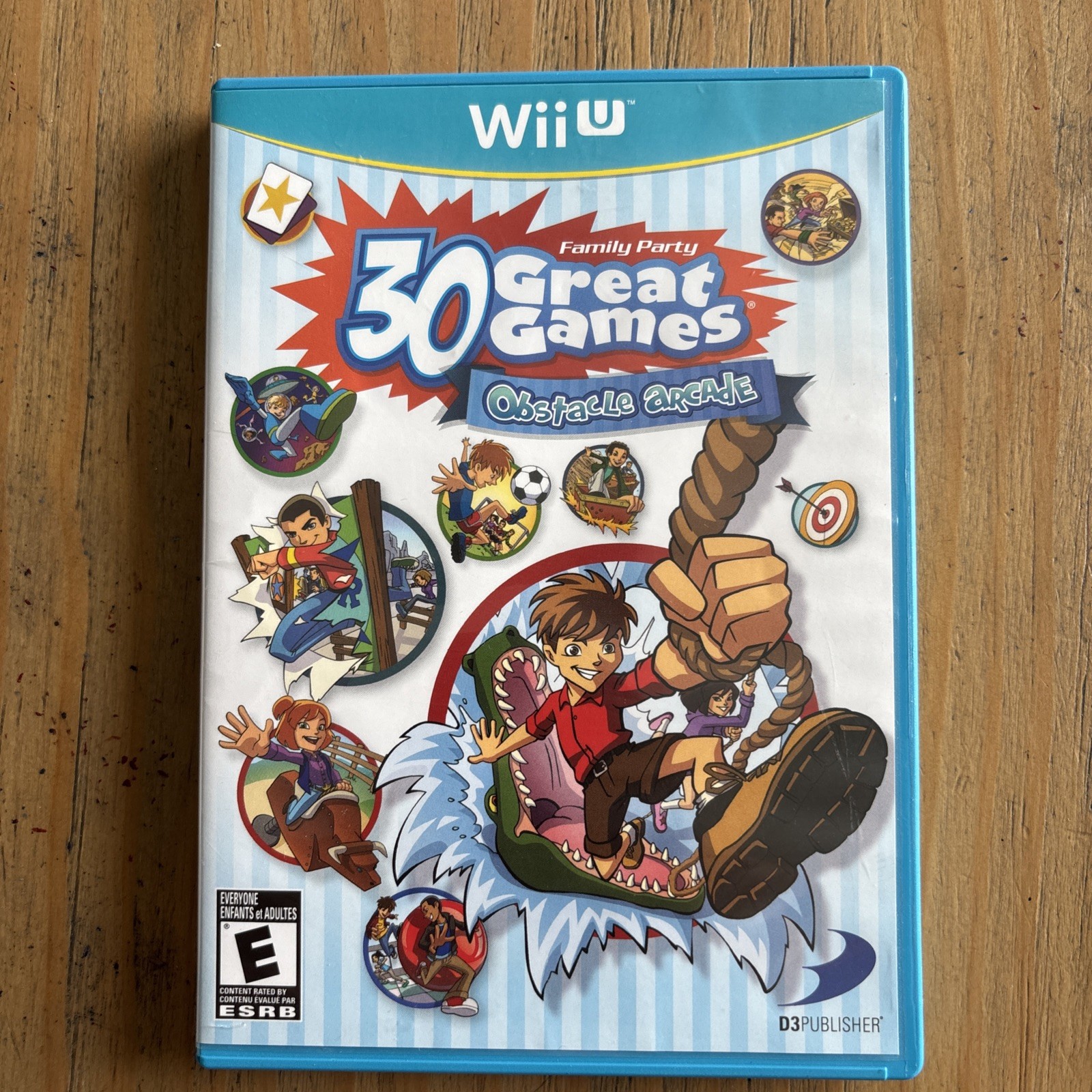 Family Party 30 Great Games Obstacle Arcade (Nintendo Wii U) VG CIB