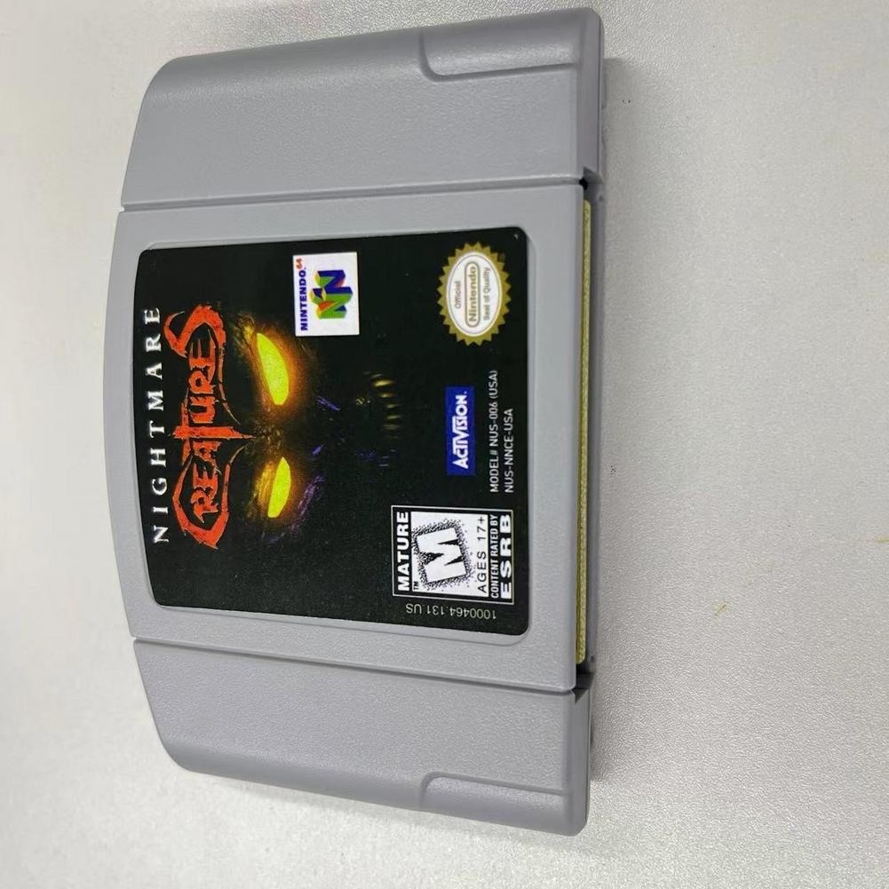 Nightmare Creatures – Nintendo 64 (N64) Limited release Complete set