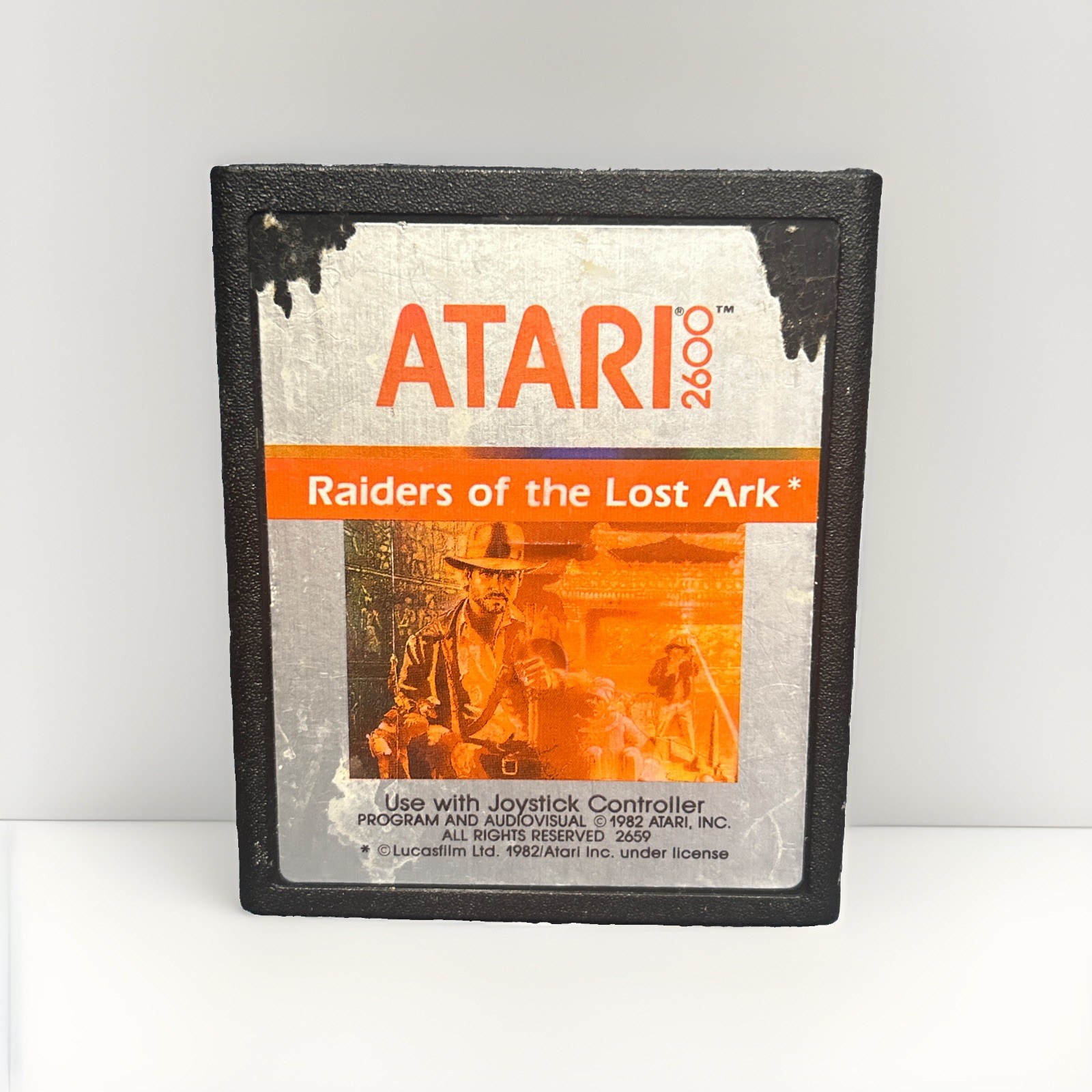 Lot Of 3 Atari Games. Sorcerer, Warlords & Raiders of The Lost Ark. – Tested