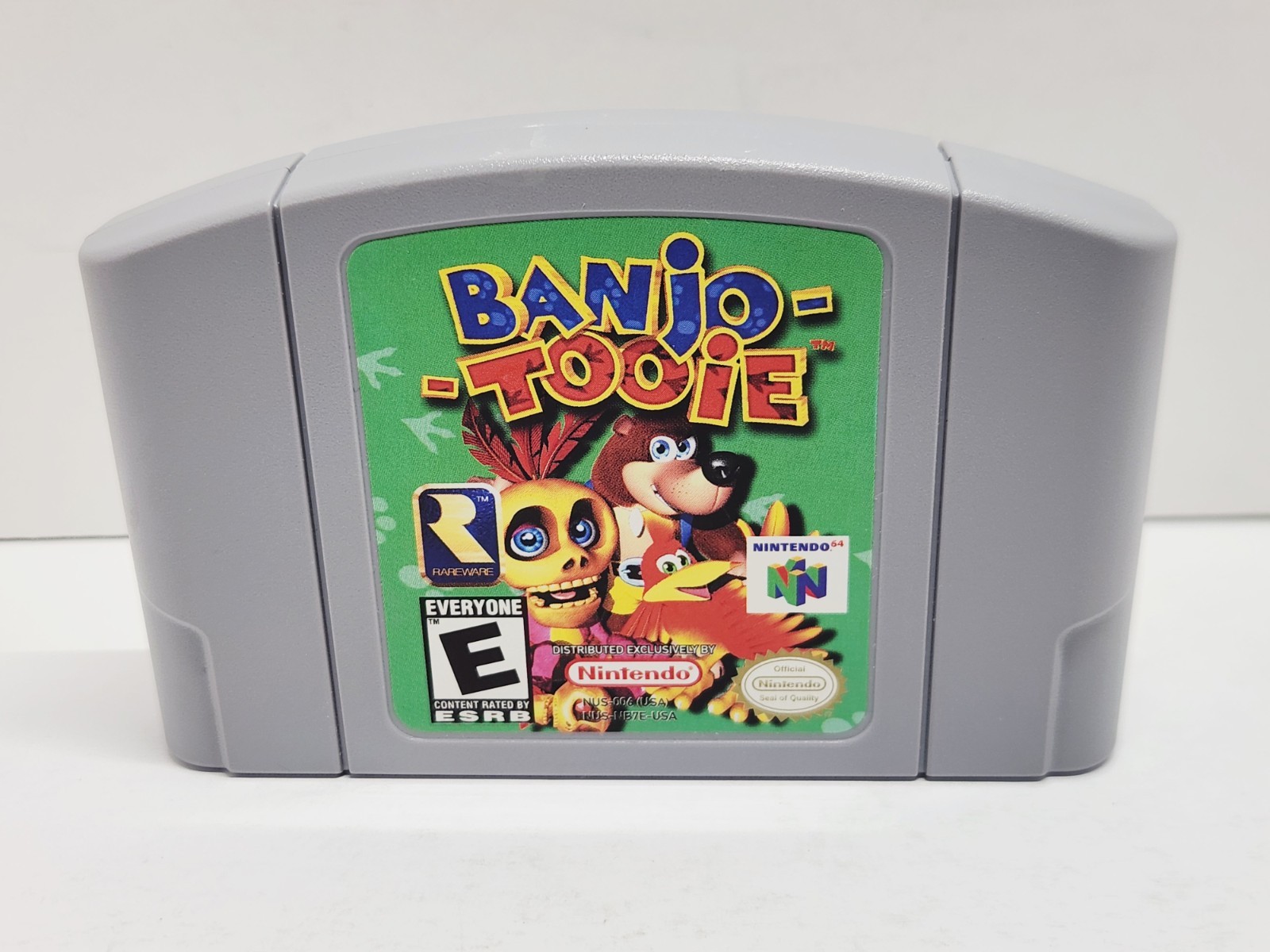 Banjo-Tooie N64 Nintendo 64 Cartridge Box & Insert Only No Manual Authentic Test
