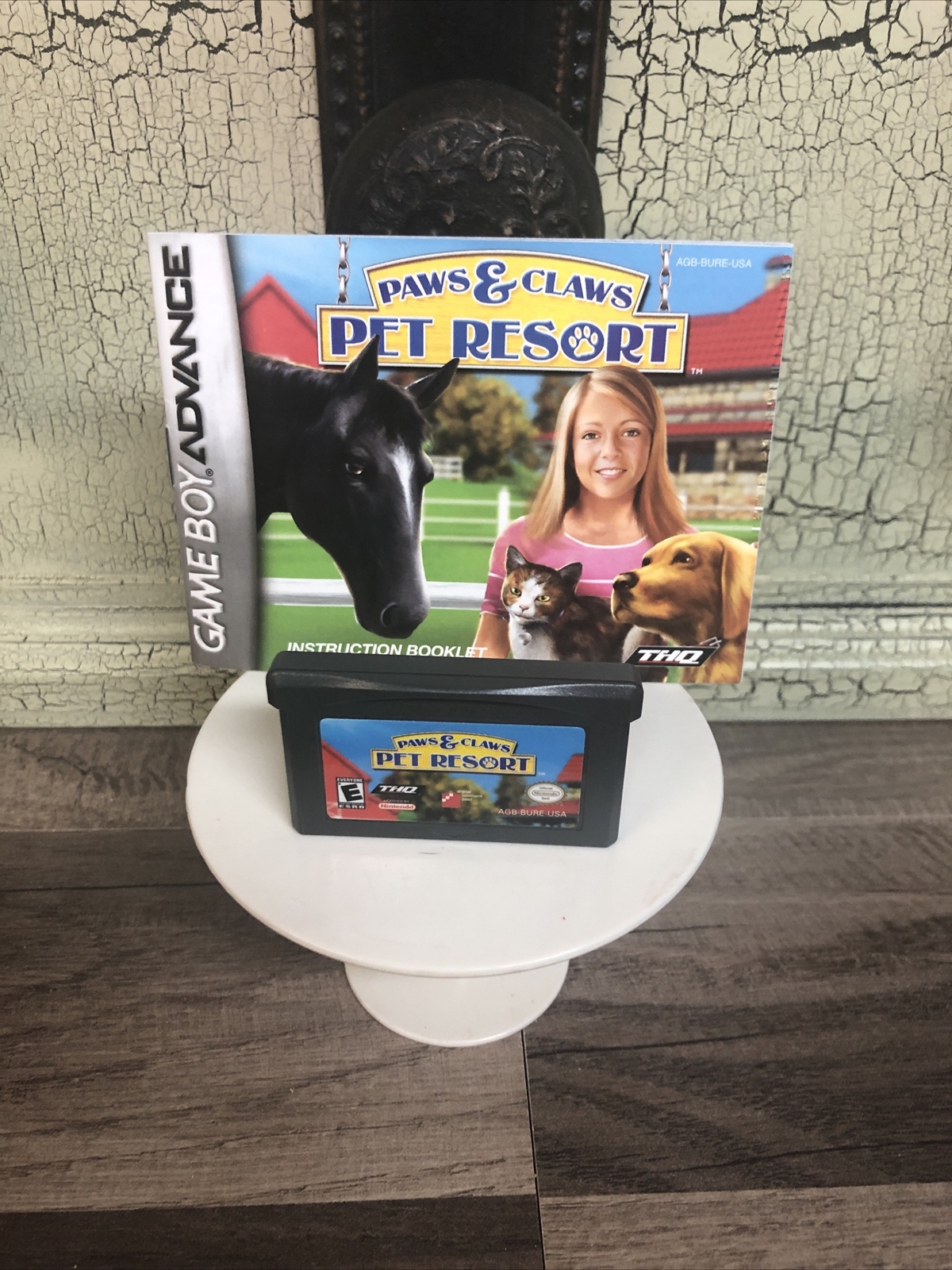 Paws and Claws Pet Resort (Nintendo Gameboy Advance, GBA) Authentic