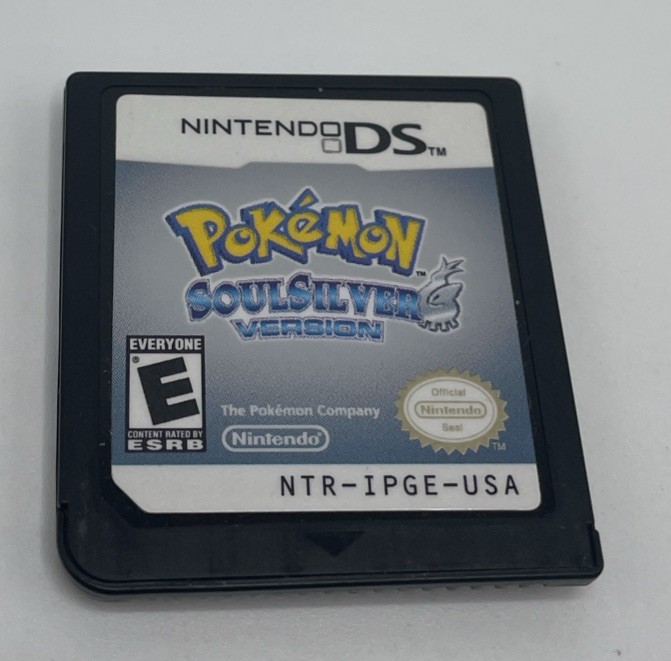 Pokemon SoulSilver Version (Nintendo DS) Cartridge GAME ONLY Authentic Tested