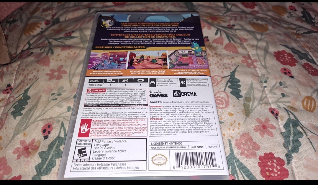 Temtem Nintendo Switch