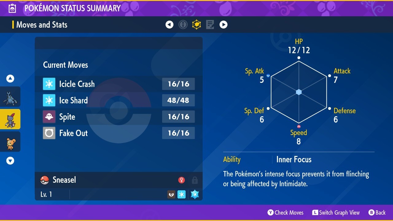 MALE Johto Sneasel XXXL Shiny Egg 6IV Jumbo Johtonian Pokemon Scarlet Violet