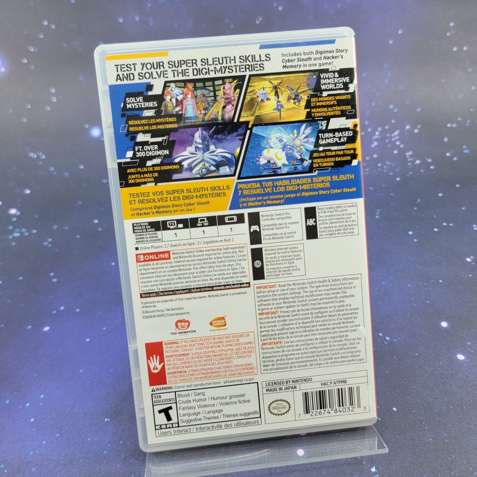 Digimon Story Cyber Sleuth Complete Edition Nintendo Switch Bandai Namco
