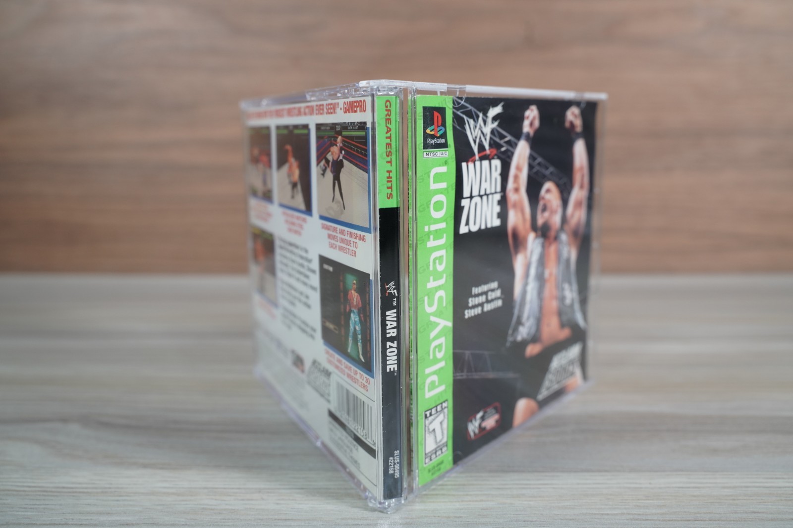 WWF War Zone Warzone (PlayStation 1 PS1) CIB COMPLETE & TESTED
