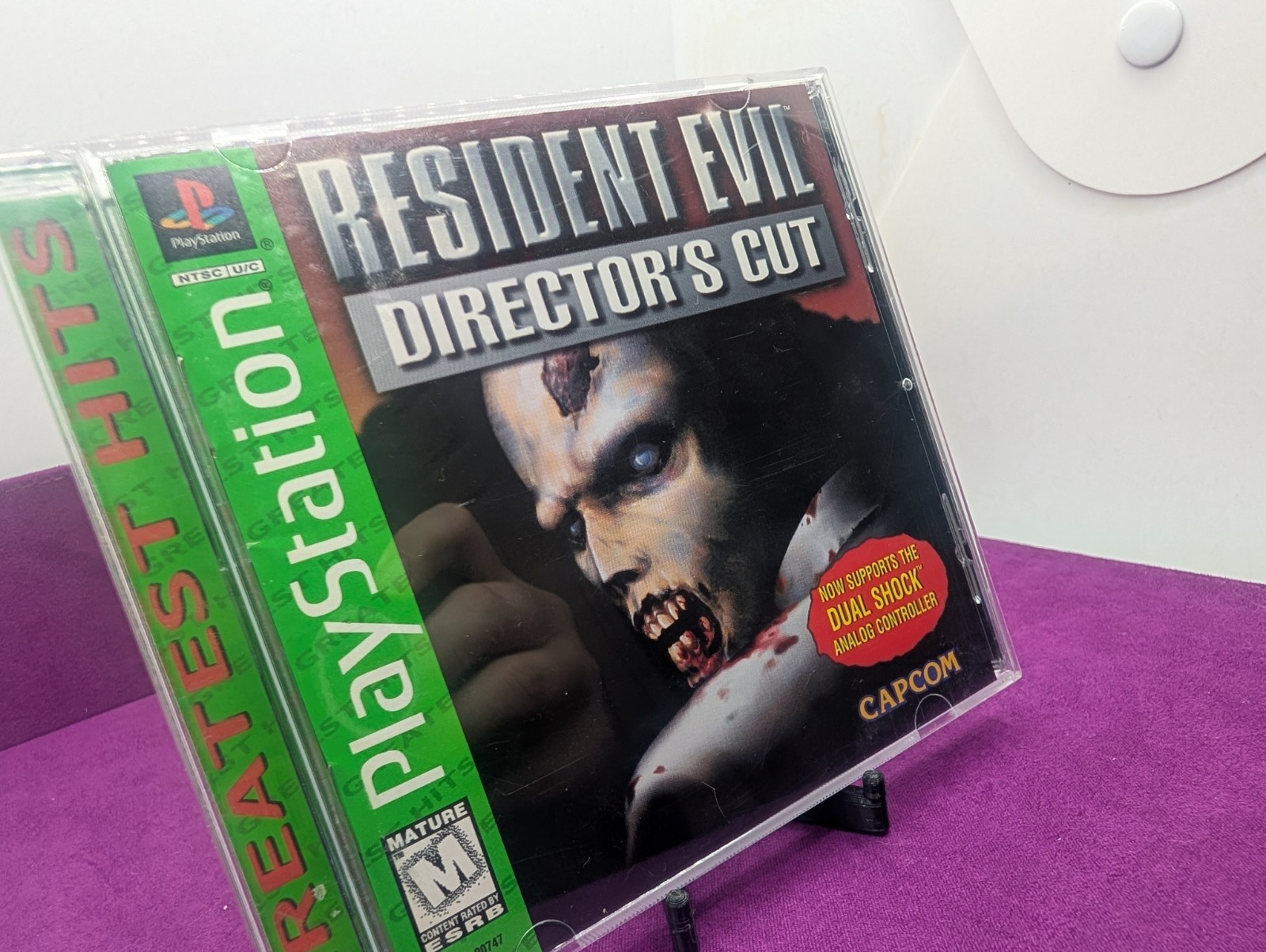 Resident Evil Director’s Cut PS1 PlayStation 1 Complete CIB Greatest Hits