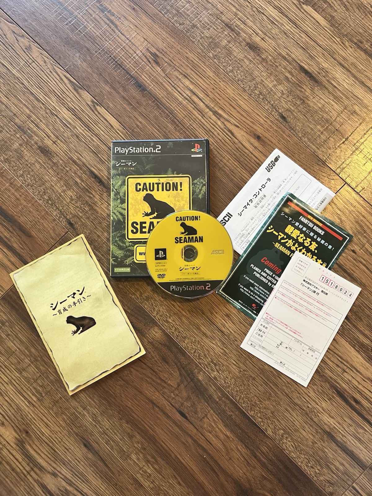 Tested Ps2 Caution Seaman Japan Import Us Seller NTSC-J Playstation 2