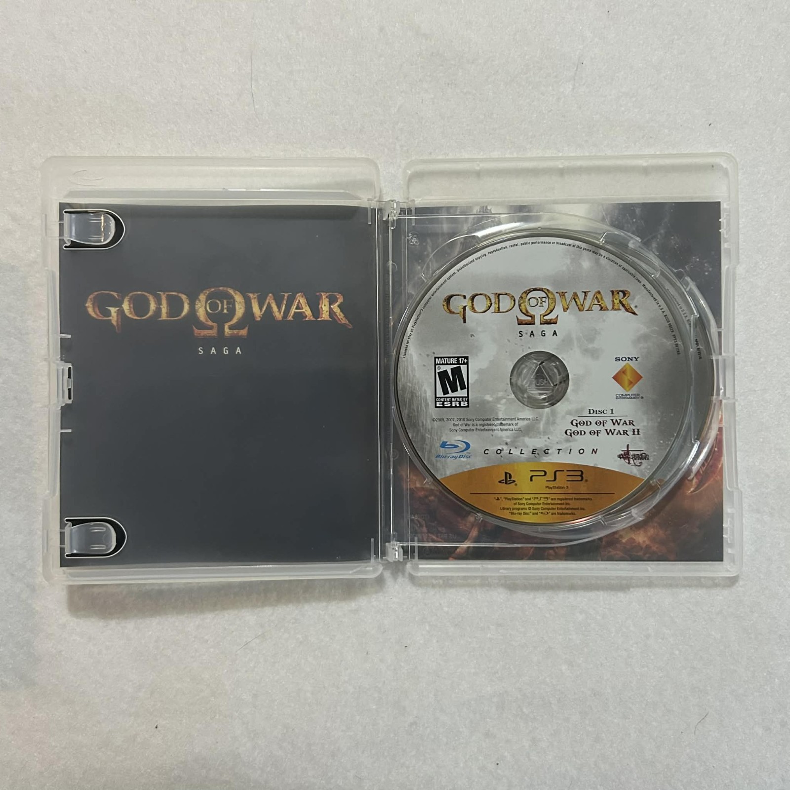 God of War Saga (Sony PlayStation 3, 2012) PS3 TESTED!