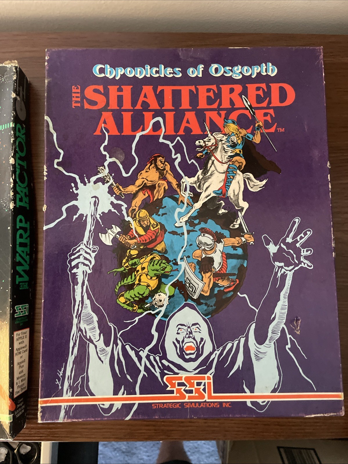 Four Games Bundle by SSI Strategic Stimulations Inc. For Apple II (ONE SEALED)
