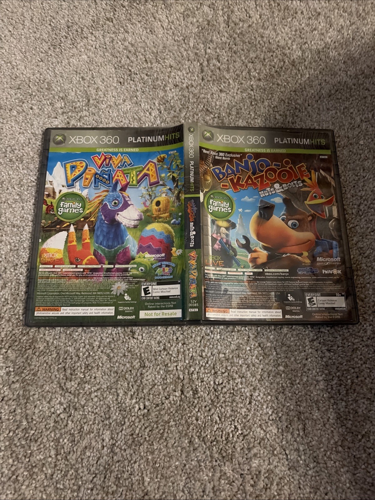 Banjo Kazooie: Nuts & Bolts / Viva Pinata Double Pack (Xbox 360)