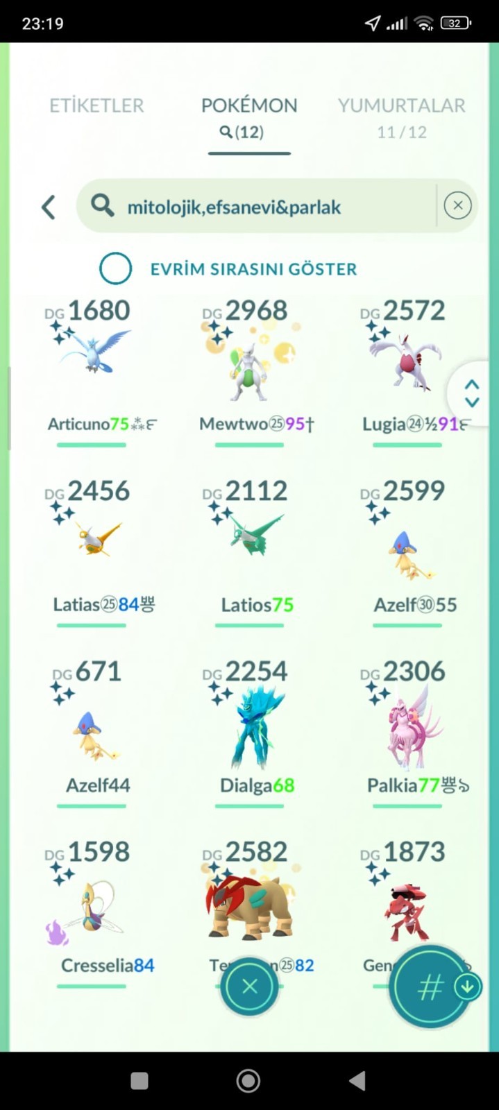 Pokémon Go level 72 lvl – 2016