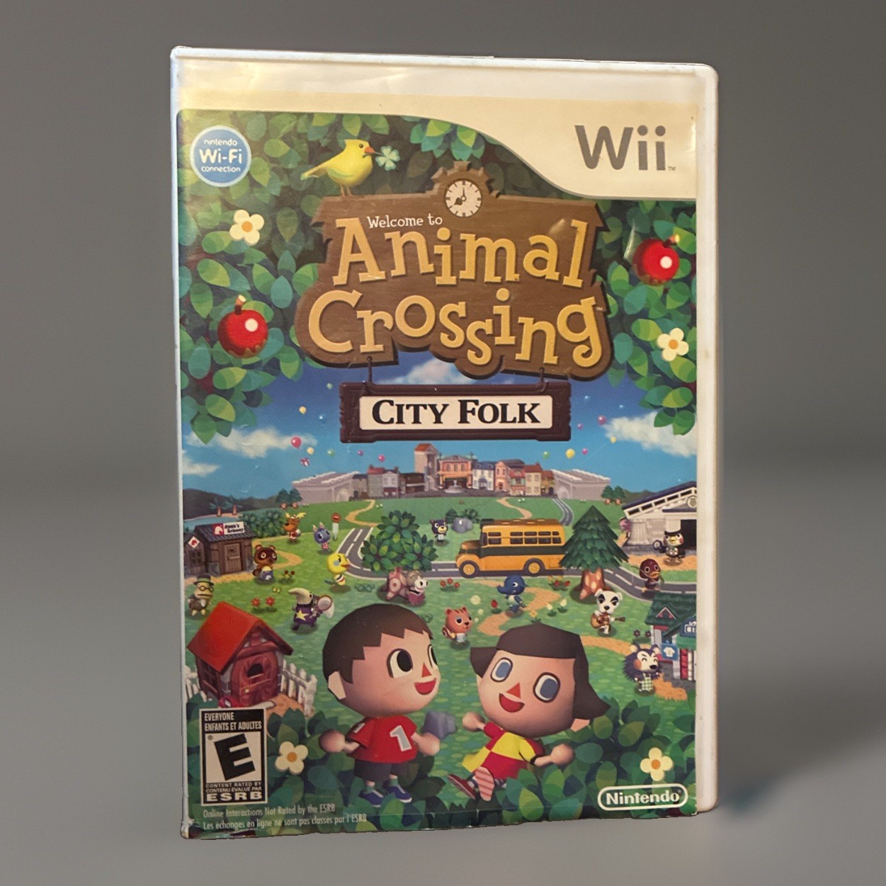 Nintendo Wii Animal Crossing City Folk Original 66807A