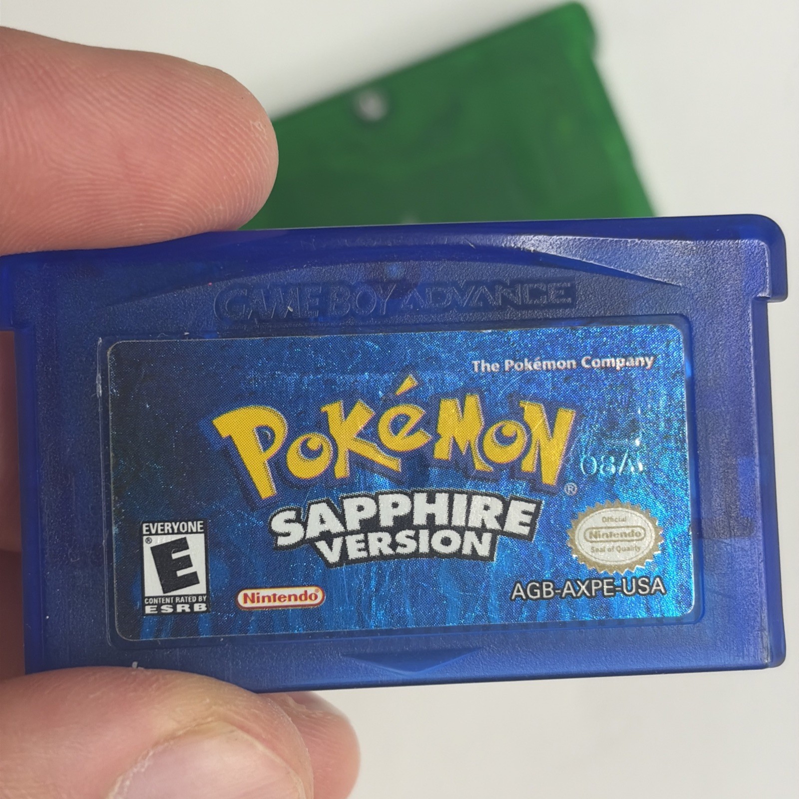 Pokemon Emerald Ruby Sapphire Version Authentic New Battery Gameboy Advance