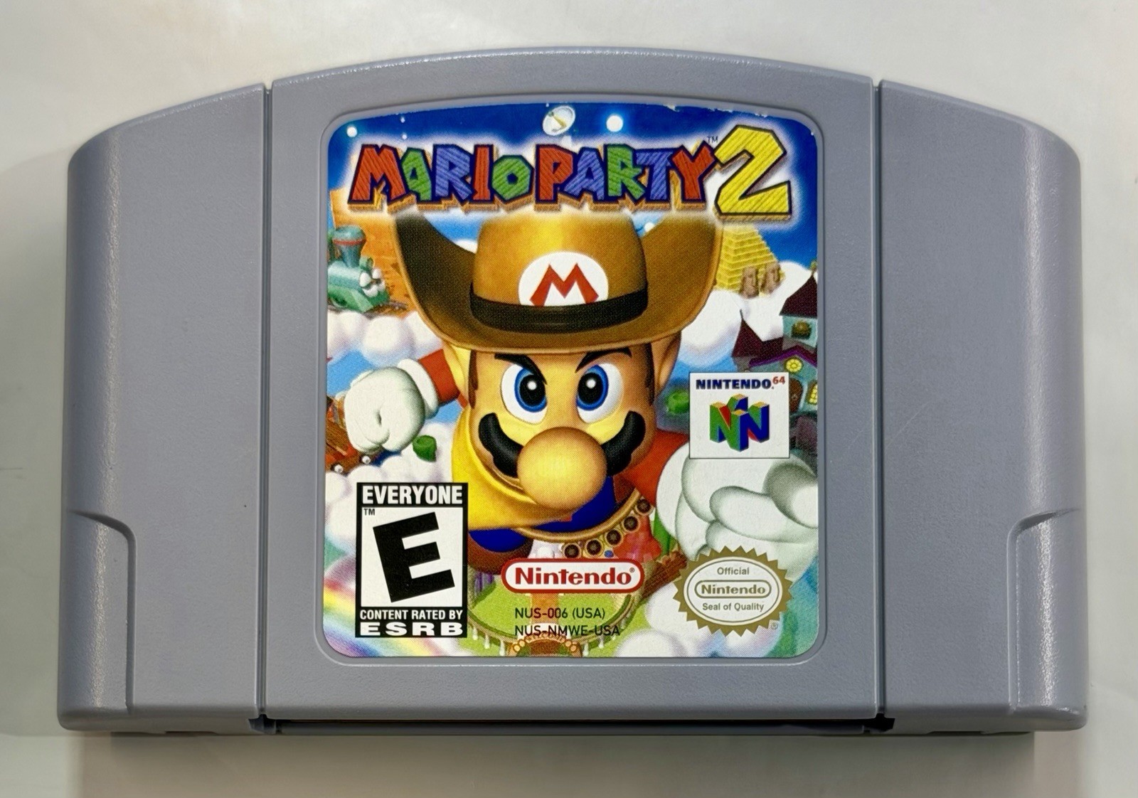 Mario Party 2 (Nintendo 64, 2000) Authentic – Cartridge Only – Tested – Working