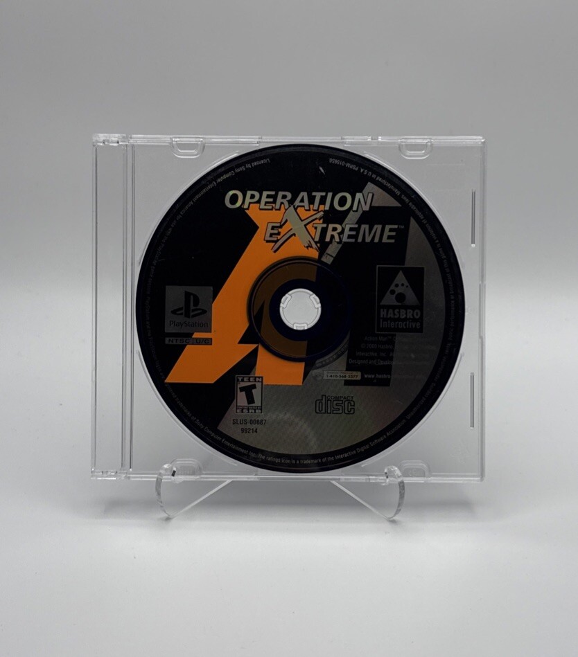 Action Man: Operation Extreme (Sony PlayStation 1, 2000) PS1 PS ONE Test Working