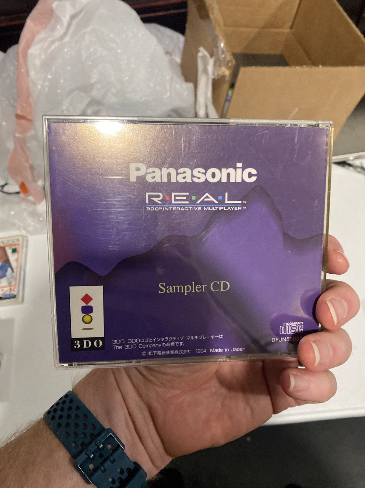 Panasonic REAL Sampler CD. Panasonic 3DO Video Game with Manual