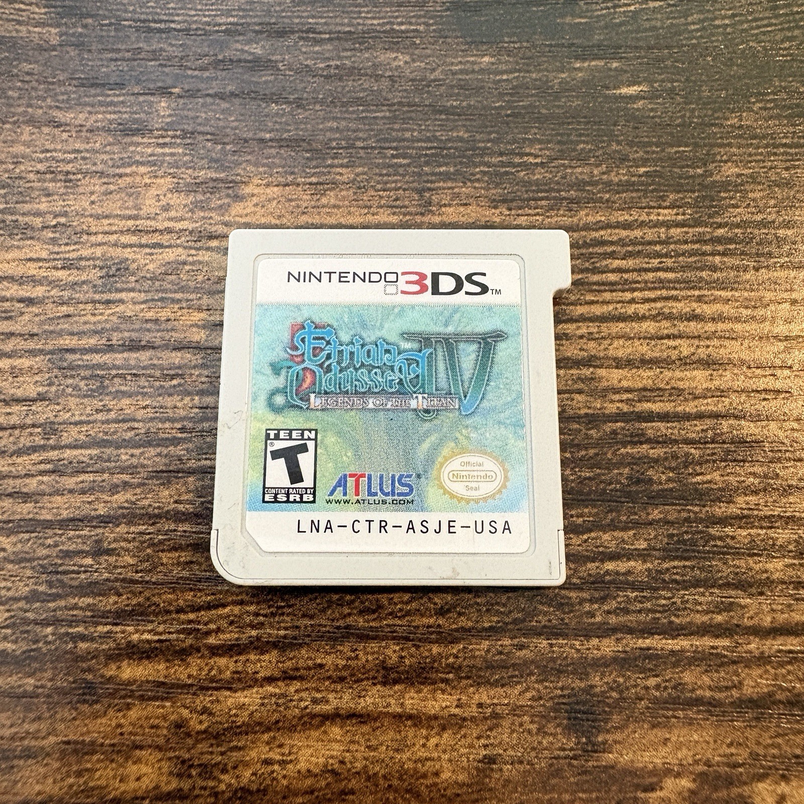 Etrian Odyssey IV: Legends of the Titan (Nintendo 3DS, 2013) Cartridge Only