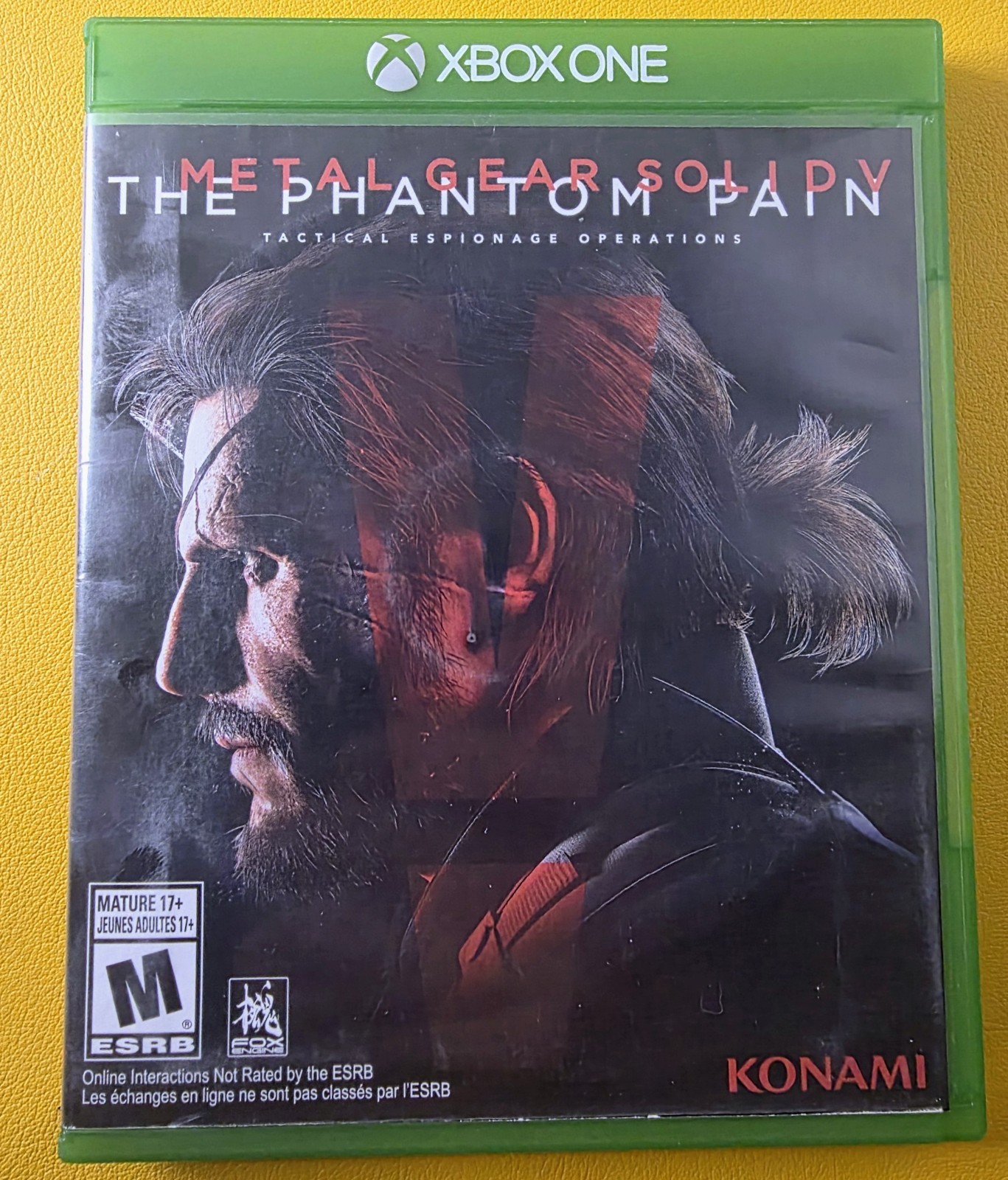 Metal Gear Solid V: The Phantom Pain (2015) Microsoft Xbox One CIB Tested Works