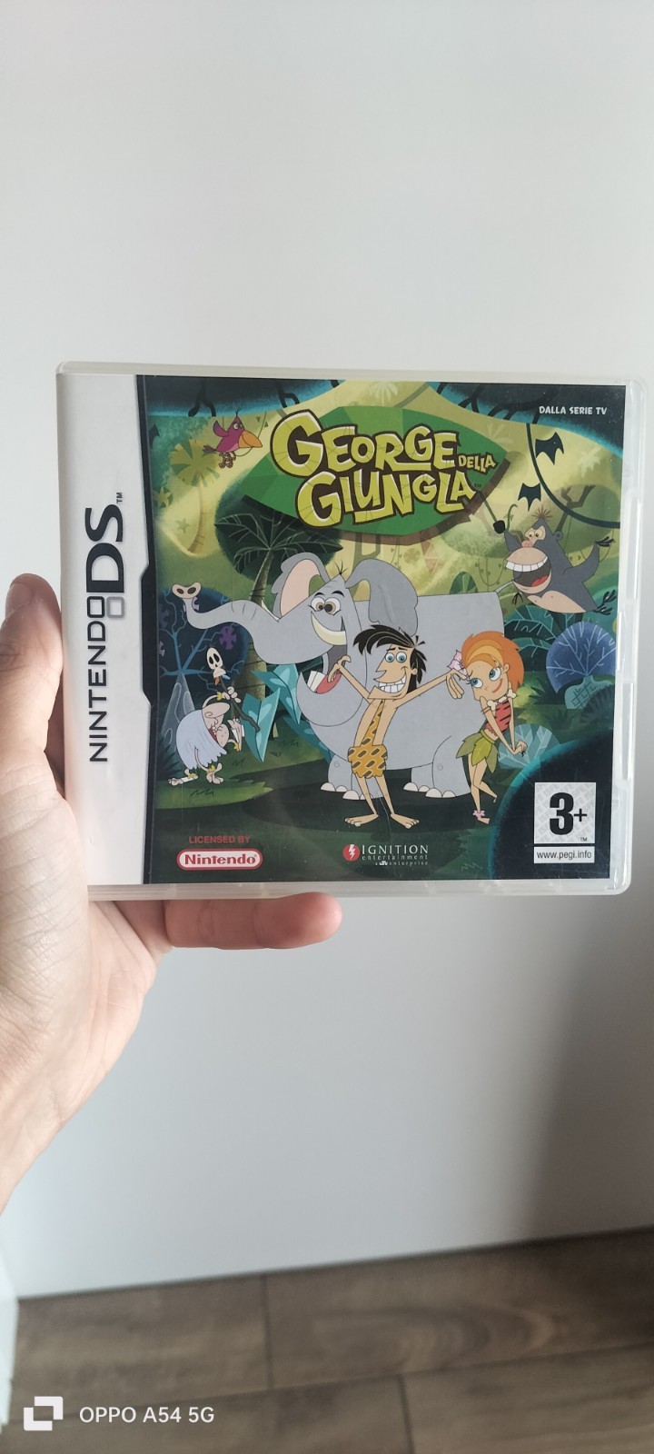 GEORGE DELLA JUNGLE IGNITION PEGI 3+ NINTENDO DS ITALY