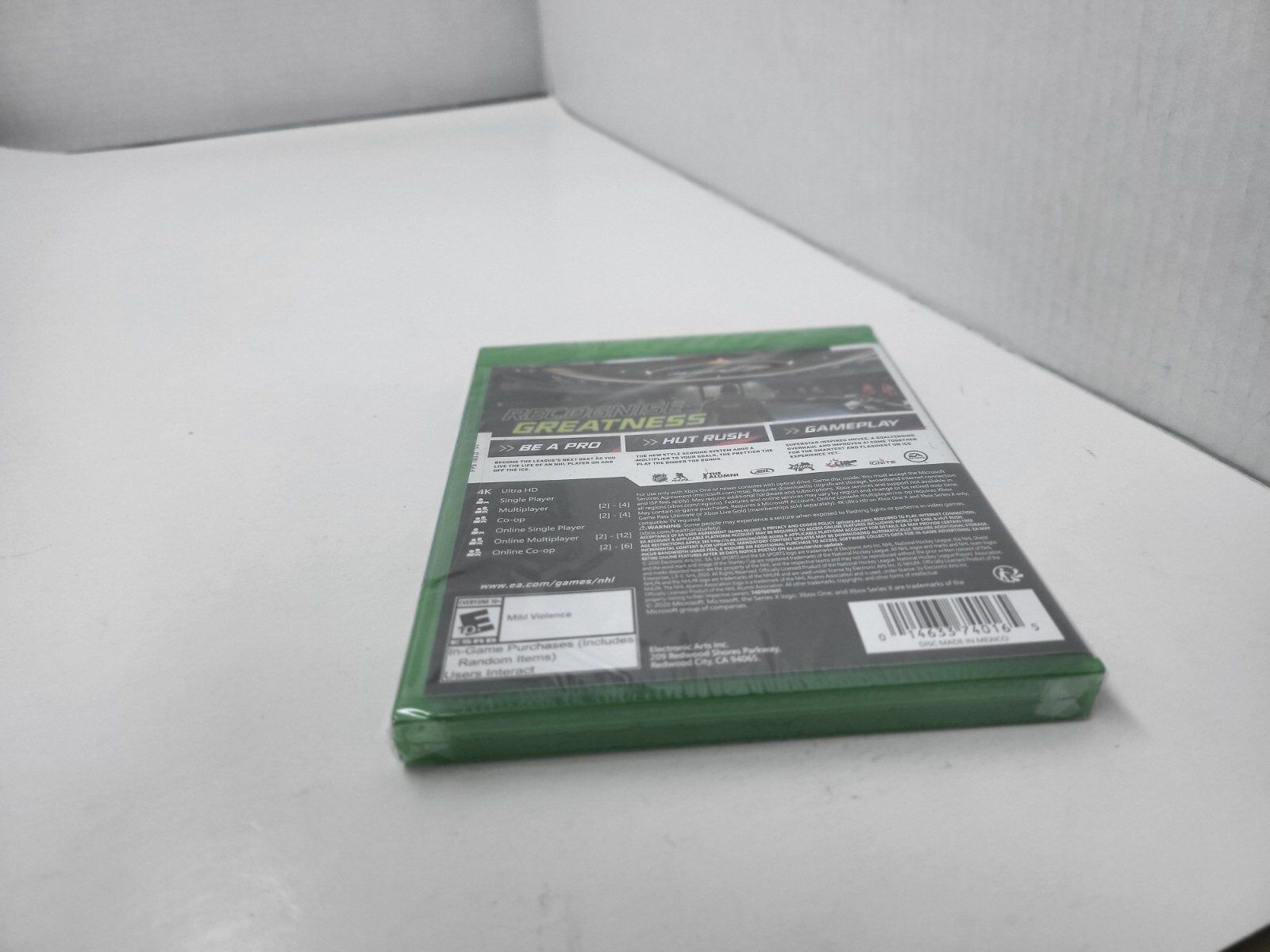 MINT NEW FACTORY SEALED NHL 21 2021 HOCKEY GAME FOR XBOX ONE XBOX & SERIES X