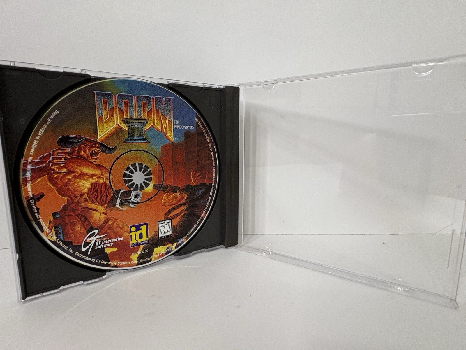Doom II PC CD-ROM Windows 1994 id Software Game Excellent Condition Ships Fast