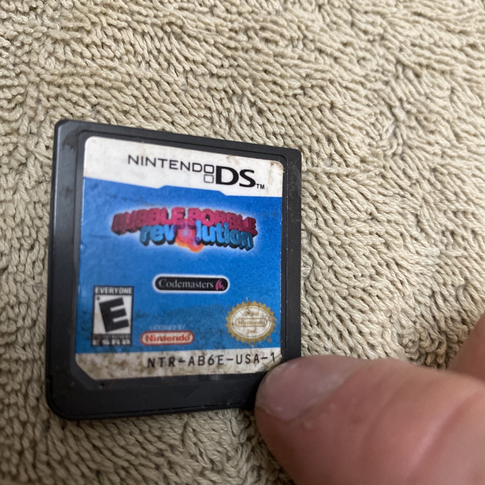 Bubble Bobble Revolution USA-1 Revision Variant (Nintendo DS, 2006) VERY RARE