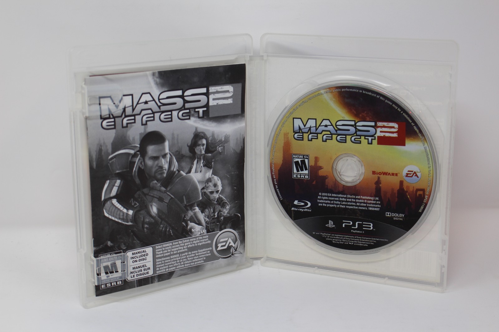 Mass Effect 2 Sony Playstation 3 PS3