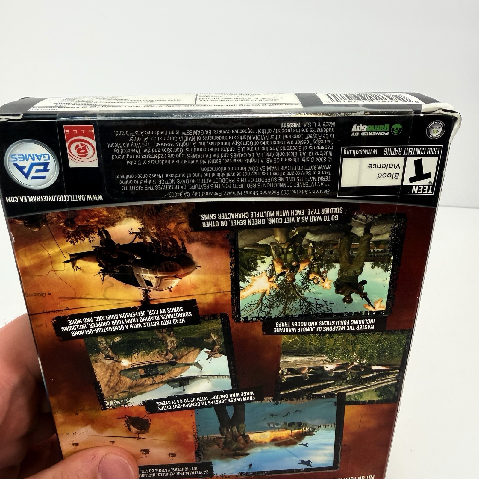 Battlefield Vietnam PC CD-ROM EA Games Complete Big Box New Sealed Rare