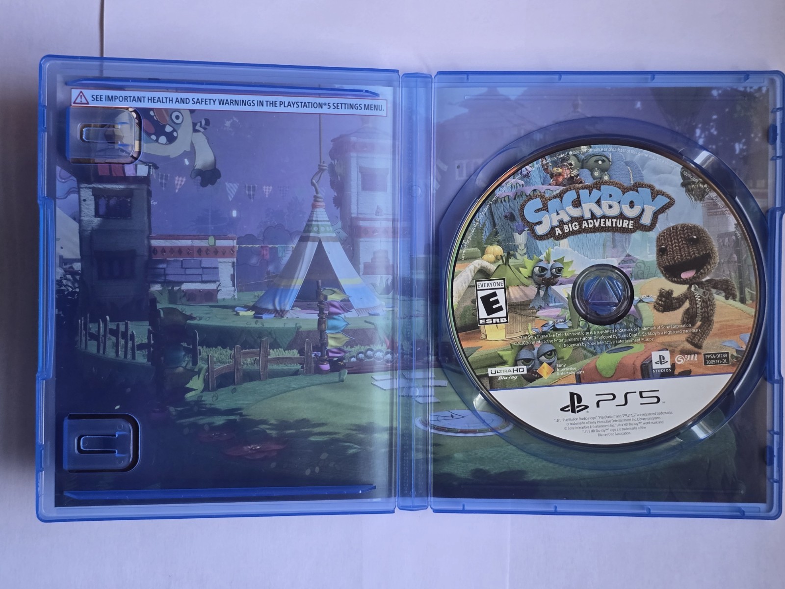 Sony Sackboy: A Big Adventure (Sony PlayStation 5, NTSC-U/C, E-Everyone)