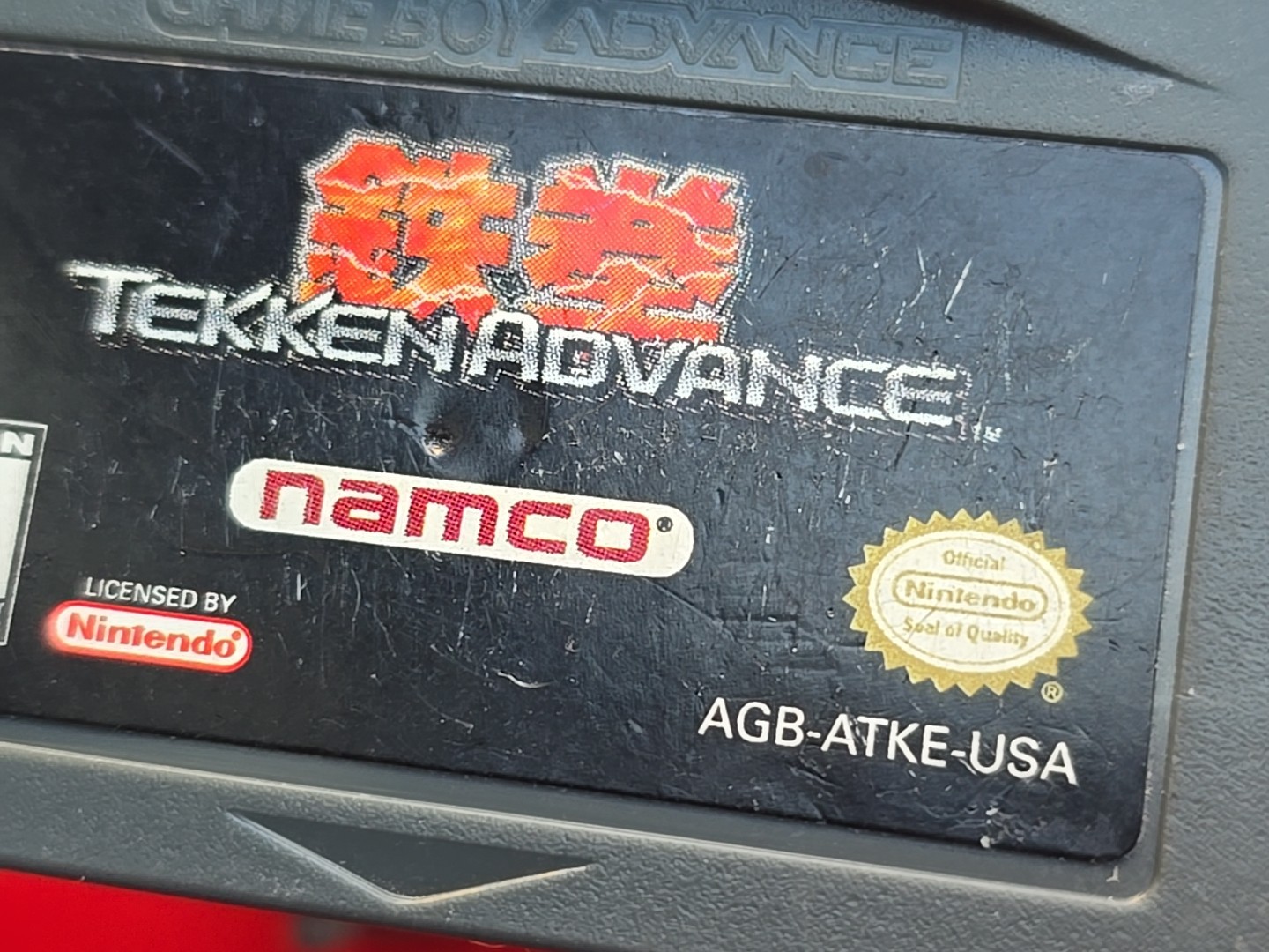 Tekken Advance Game Boy Nintendo GBA Arcade Fighting Martial Arts 90s Authentic