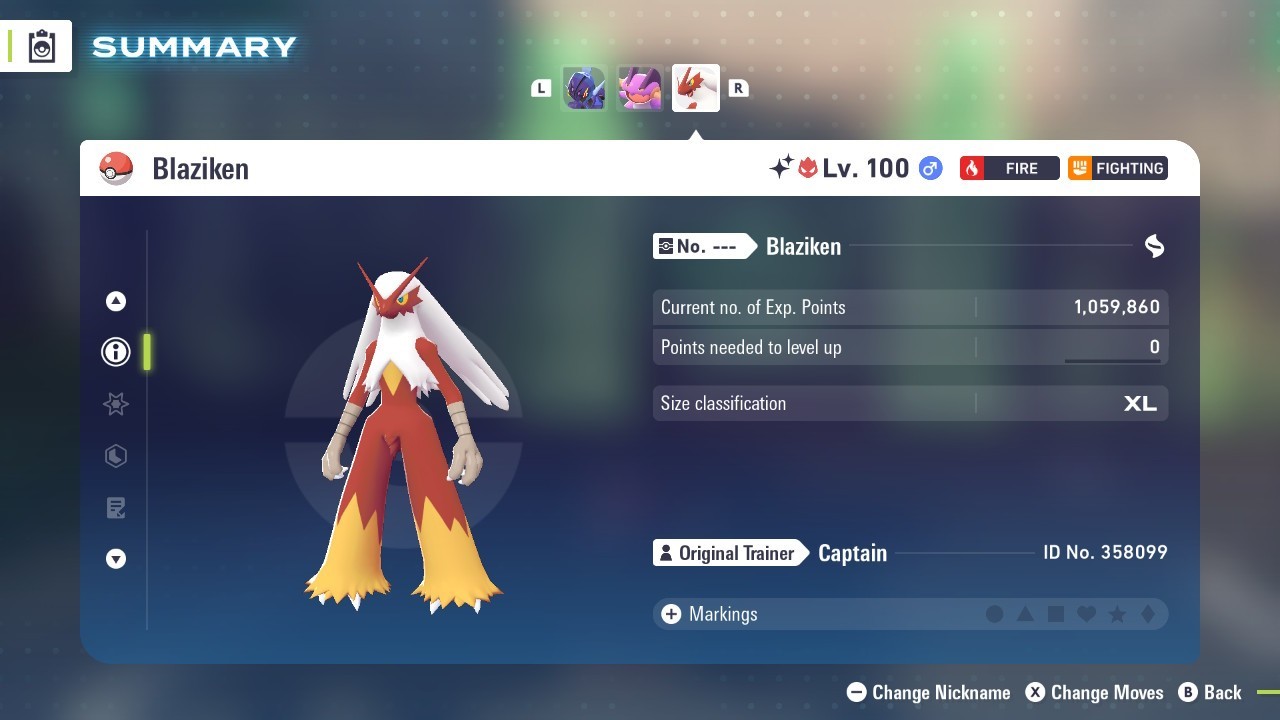 ✨SHINY ALPHA BLAZIKEN – Lv.100/6IV/MAX EVs – Pokemon Legends ZA FREE Masterball